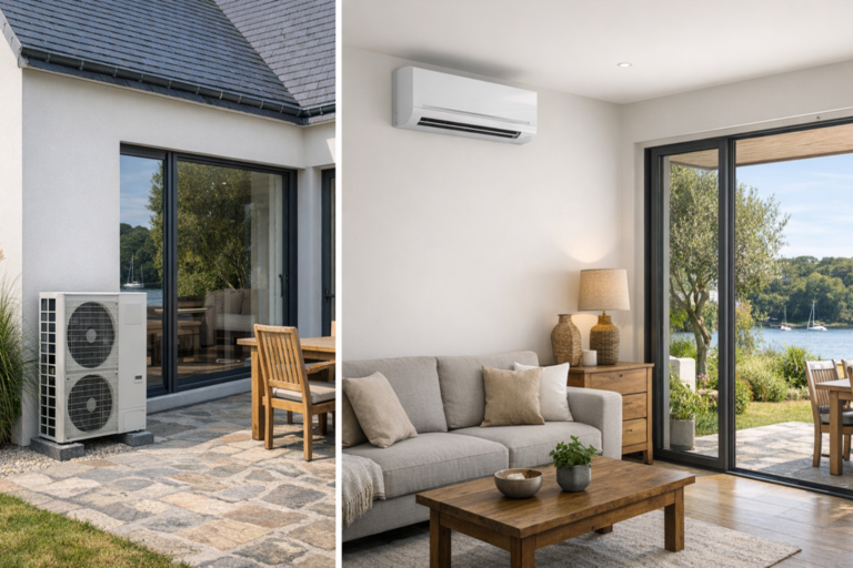 INSTALLATION d'une pompe à chaleur air/air- le Tour du Parc